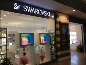 negozio swarovski