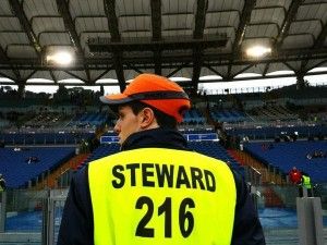 steward stadio roma olimpico