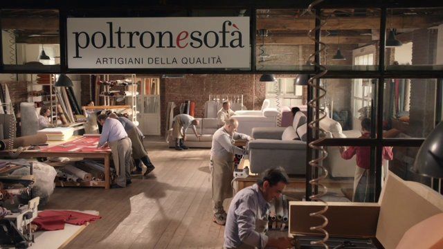 poltrone sofà negozio lavorare