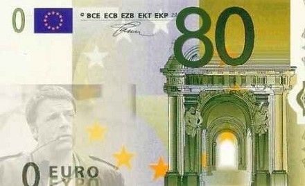 80 euro busta paga