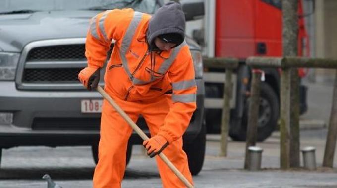 operatore ecologico lavorare