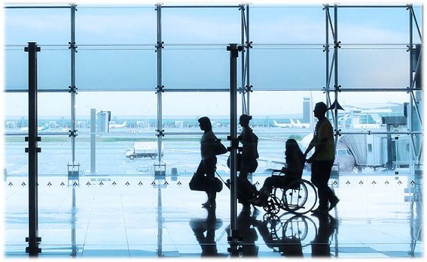 assistenza disabili aeroporto