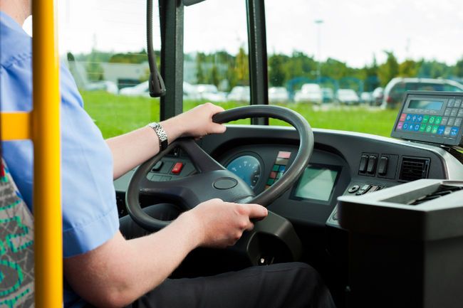 lavoro conducente autobus