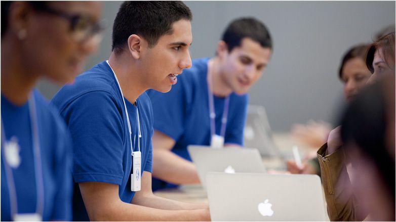 addetti vendita apple store