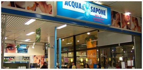 negozio acqua e sapone