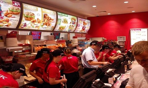 lavoro kfc italia