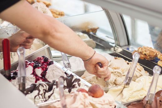 lavoro gelateria